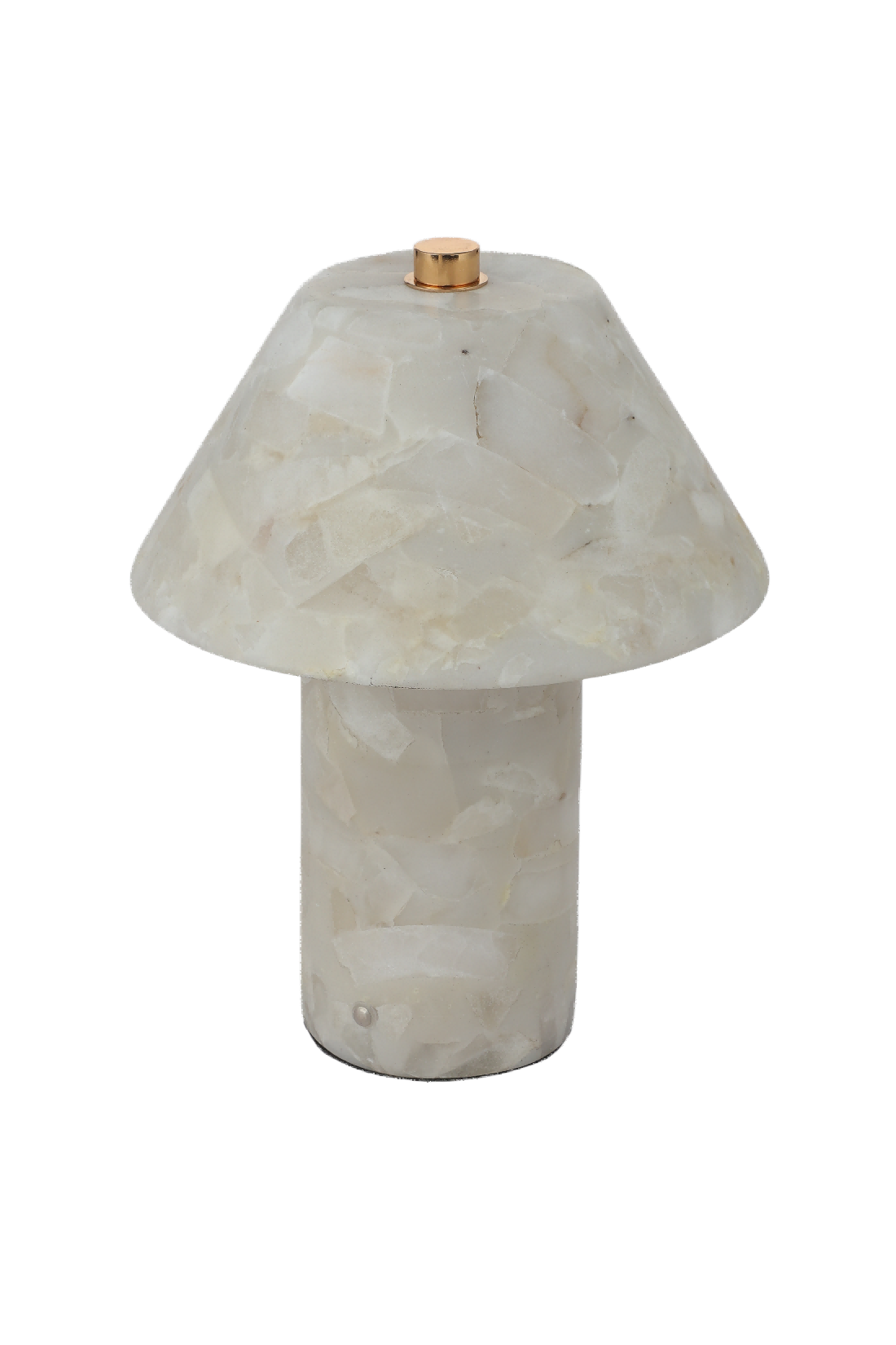 Spanish Snowflake Stone Rechargeable Table Lamp